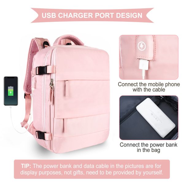 Waterproof Travel backpack for women large capacity travel backpacks for men student schoolbag luggage bag