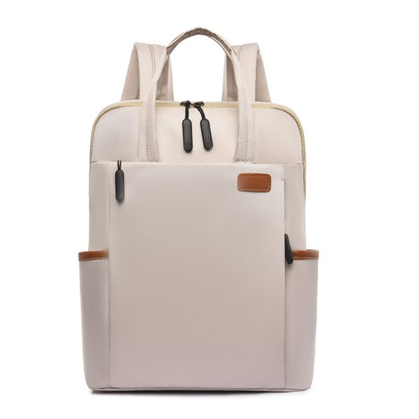 Oxford cloth casual large capacity one bag Travel backpack for women laptop backpack black