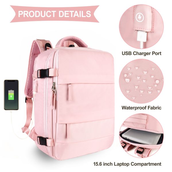 Waterproof Travel backpack for women large capacity travel backpacks for men student schoolbag luggage bag
