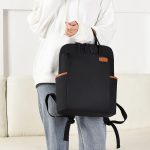 Oxford cloth casual large capacity one bag Travel backpack for women laptop backpack black