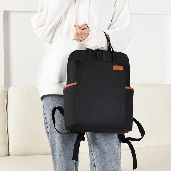 Oxford cloth casual large capacity one bag Travel backpack for women laptop backpack black