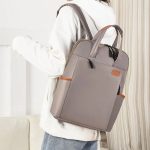 Oxford cloth casual large capacity one bag Travel backpack for women laptop backpack black