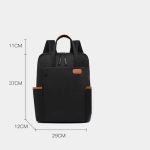 Oxford cloth casual large capacity one bag Travel backpack for women laptop backpack black