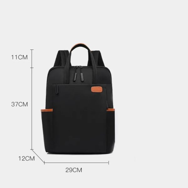Oxford cloth casual large capacity one bag Travel backpack for women laptop backpack black