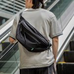 Large Waterproof Fanny Pack Gym Waist Chest Bag Mens Cloth Crossbody Bags