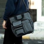 Multifunctional Laptop Messenger Bags For Men Anti Theft Crossbody Bag and Business Backpack Briefcase