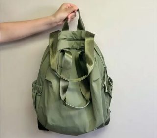 Lightweight Convertible Backpack Handbag
