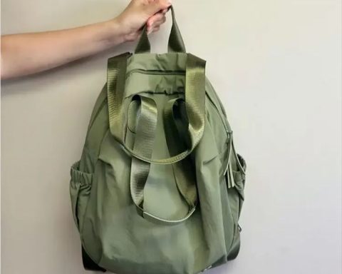 Lightweight Convertible Backpack Handbag